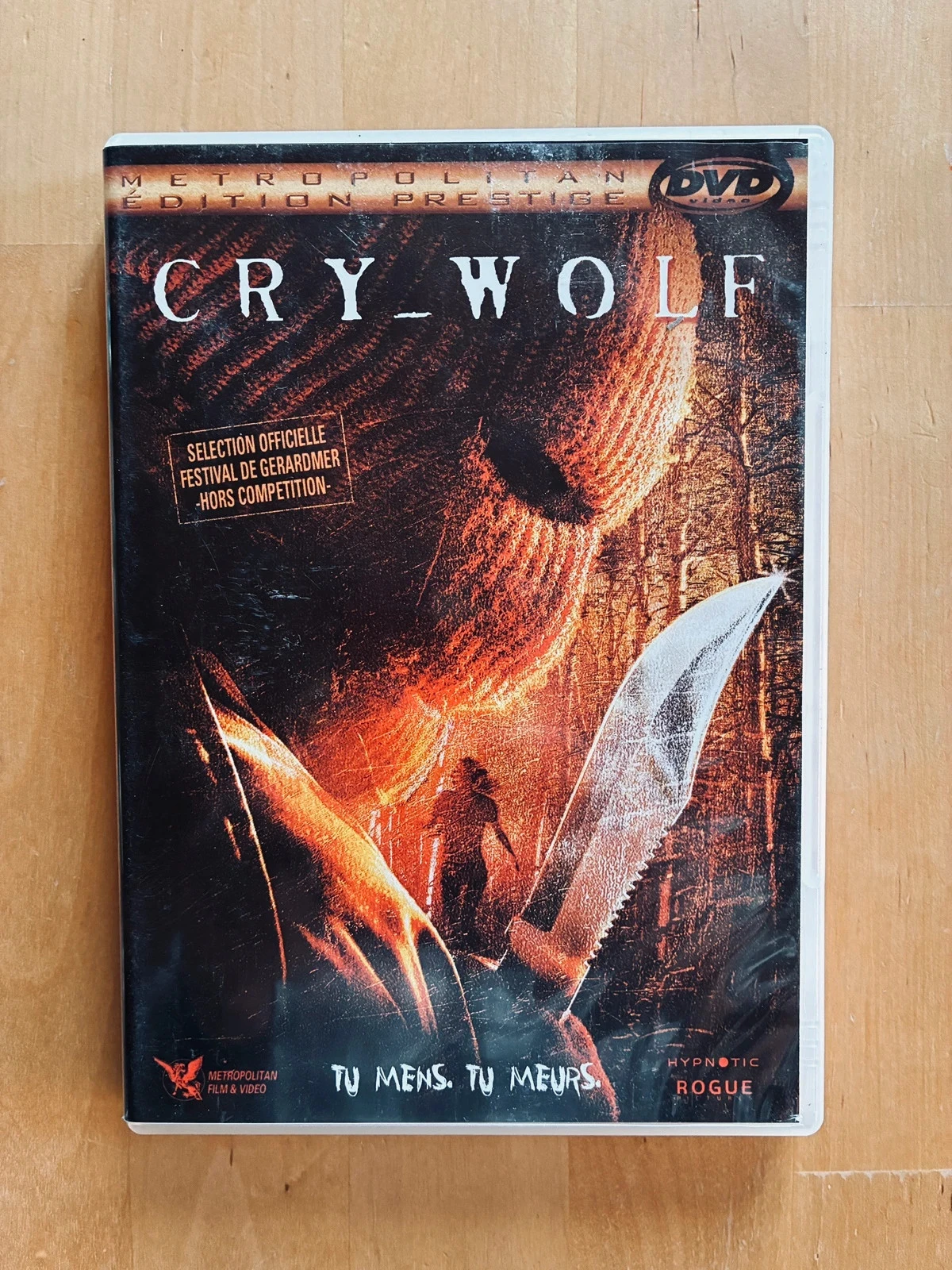 dvd Cry Wolf.